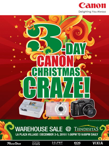 Nikon Lens Sale and Canon’s Christmas Craze!