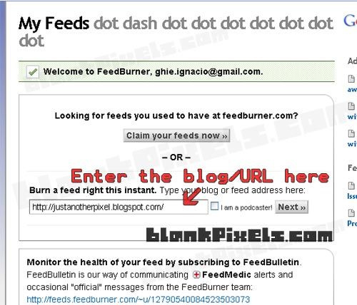 How to Setup Email Subscription for your Blog through Feedburner