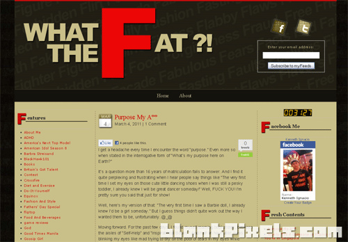 Blog Design: What The Fat